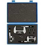 Fowler-52-229-780-Indicator-Mag-Base-Dial-Caliper-Micrometer-Combo-Set