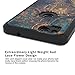 Google Pixel 2 Case, SWODERS Flower Clear Design Shock Absorbing TPU + Hard PC Bumper Case for Google Pixel 2 - Blue