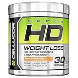 Cellucor SuperHD Thermogenic Fat Burners For Men & Women, Weight Loss Fat Burner Supplement with Nootropic Focus + Energy, G3, capsules