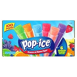 Pop Ice Assorted Flavors Popsicles,1.5 Ounce