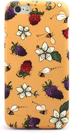 iPhone 6/6S Plus IMD Printing Slim-Fit Ultra-Thin Anti-Scratch Shock Proof Dust Proof Anti-Finger Print TPU Case for iPhone 6/6S Plus 5.5 inch (Honeybees)
