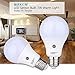 TOPCHANCES 7W E27 Dusk to Dawn Energy Save Smart Automatic Sensor LED Ball Bulbs, Warm White 3000K