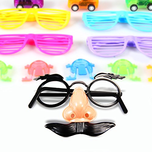Geekper 120 Pack Party Favors Toy Assortment for Kids School Classroom Rewards Carnival Prizes Thanksgiving Christmas Birthday Party Accessories