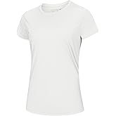 MAGCOMSEN Women's Short Sleeve T-Shirts UPF 50+ Sun Protection Quick Dry Athletic Running Workout Rash Guard Tops