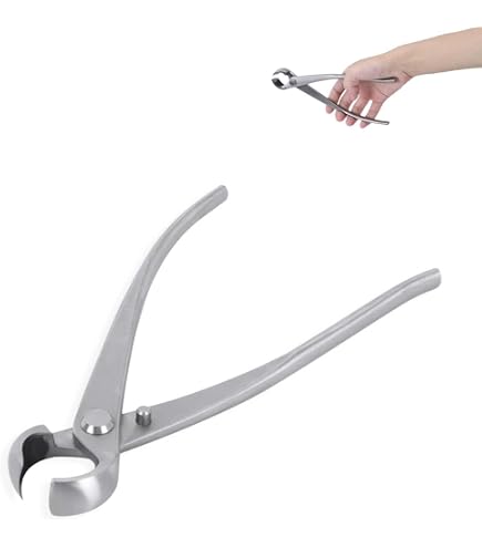 Outil De Taille Bonsaï Vouiu 20,3 Cm - Acier Inoxydable Pour Élagage Nœuds Et Tumeurs