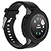 TenCloud [3-Pack] for Garmin Fenix 5 / Fenix 5 Plus Sapphire Watch 47mm Accessories Soft Black Silicone Watch Cover Cases (Not fit Fenix 5S and Fenix 5X)