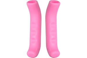 HARFINGTON 1 Pair Bike Brake Lever Cover Silicone Brake Lever Grip Protector Anti-Slip Brake Handle Protection Covers Sleeve 