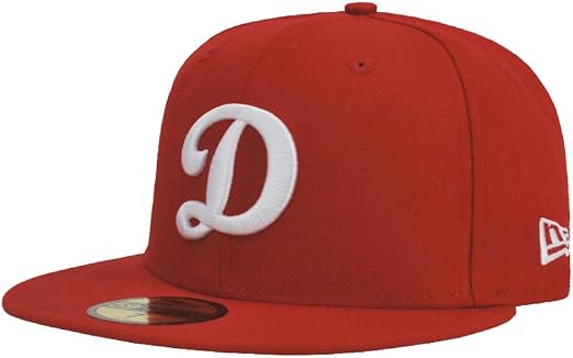 Red La Fitted Hat on Sale, 60% OFF 