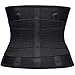 Waist Trainer Belt Waist Cincher Trimmer Slimming Body Shaper Belts Sport Girdle for Women (Large, Black2)