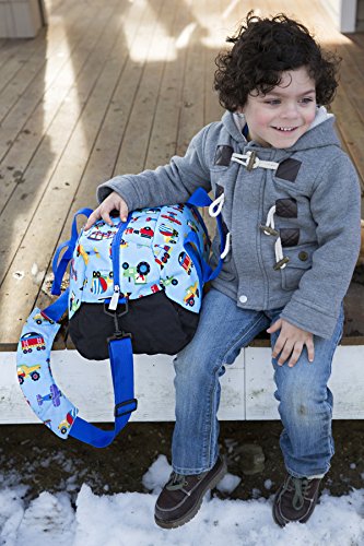 Olive Kids Trains, Planes and Trucks Overnighter Duffel Bag