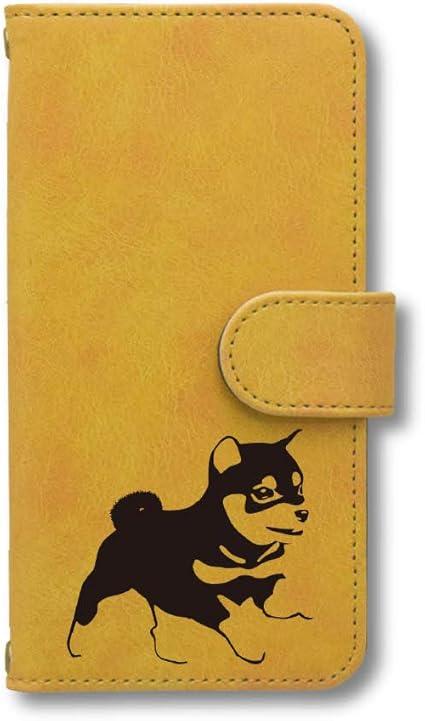 Amazon Co Jp 豆柴 スマホケース Iphone 手帳型カバー イエロー Iphone11 Fave フェイブ 犬 柴犬 日本犬 黒柴 黒毛 ペット スマホカバー スマートフォン 携帯 スマホ ブック型 F0131 家電 カメラ