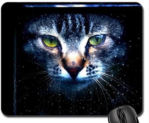 Glow in the dark Mouse Pad, Mousepad (Cats Mouse Pad)