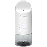 JCLOUD Waterless Plug in Scent Diffuser for Essential Oils, White | Up to 500 Ft&sup2;, Adjustable Scent Levels, Night Mode, 160mL Capacity, Portable Wall Cold Air Diffuser for Home, Office, Hotel