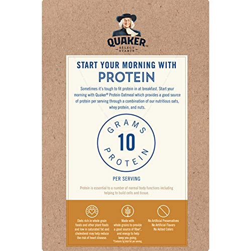 5 Quaker+Protein+Instant+Oatmeal+Breakfast