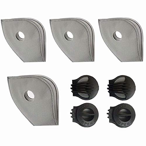 Ligart Activated Carbon Mask Filter for Dust Mask Dustproof Mask Filtration Exhaust Gas Anti Pollen Allergy PM2.5 Air Filter Mask for Running Cycling and Other Outdoor Activities
