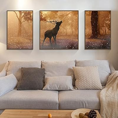 Patined Modern Minimalist Living Room Decorative Painting Sofa