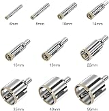 Flintronic Diamond Drill Bit Set 10pcs 6-50mm Glass Tile Marble Porcelain Cutter view 2