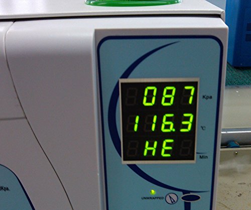 BoNew 16L Autoclave Vacuum Sterilizer Class B with Print Blue Color Sun Series