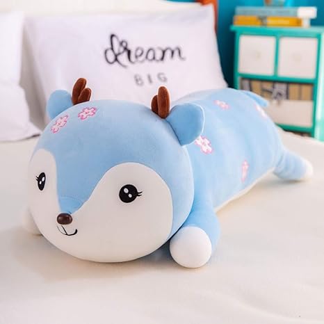 Amazon Co Jp かわいい趴趴キリンぬいぐるみ人形大抱っこ寝枕人形ロング枕超可愛い女の子 ホーム キッチン