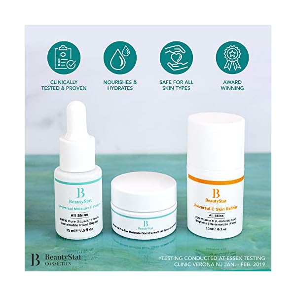 BeautyStat Mini Universal Essentials Skin Care Kit - 3 in 1: Universal
