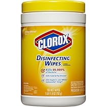 Clorox Disinfecting Wipes, Citrus Blend, 105 Wet Wipes