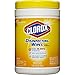 Clorox Disinfecting Antibacterial Wipes, Crisp Lemon - 105 Count