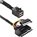 Funtin U.2 (SFF-8639) to HD Mini-SAS (SFF-8643) Cable for 2.5