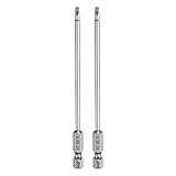 HARFINGTON 2pcs Hex Head Wrench Drill Bit 2.5mm