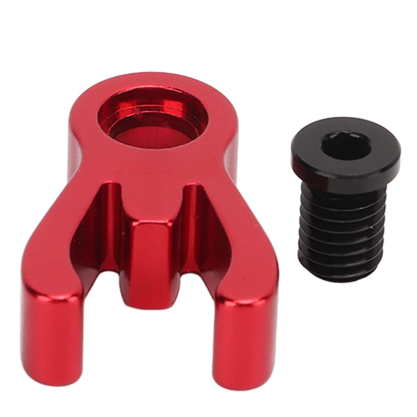 Folding Bike Stem Catcher Bicycle Front Tube Fixing Buckle for Brompton 3sixty(Red)