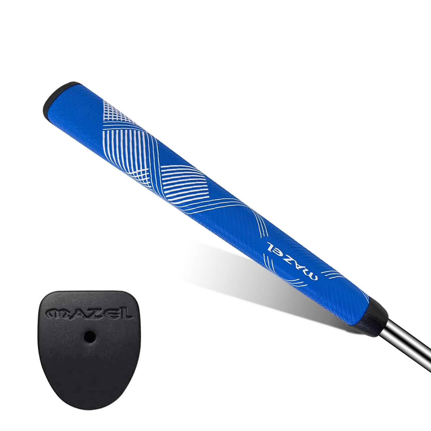 MAZEL Ultra Light Golf Putter Grip for Men, Non-Slip Pattern, Comfortable Feel and Excellent Push for Golfer (Blue)