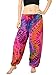 Orient Trail Women's Hippie Tie-dye Pajama Yoga Lounge Pants Nebula Pink m/l