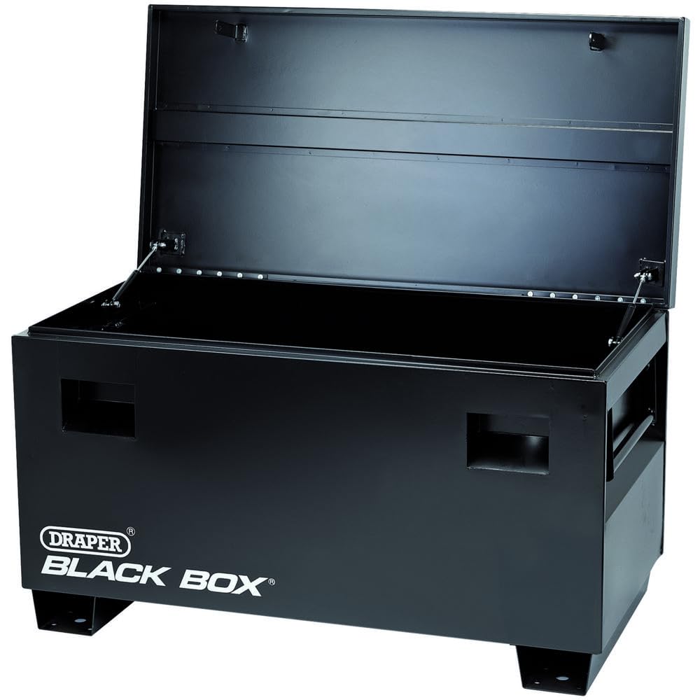 Draper 05544 Black Box Contractors Secure Storage Box