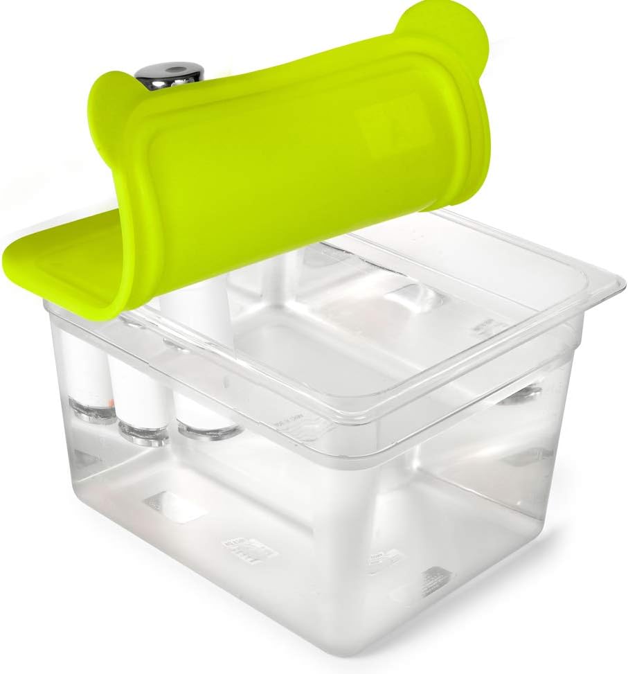 EVERIE Collapsible Silicone Sous Vide Lid Compatible with Breville Chefsteps Joule