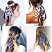 Scarf Hair Scrunchies Elastic Bow Hair Ties Bands Ponytail Holder 4 Pcs Cute Chiffon Rope Hair Accessories For Women Girls