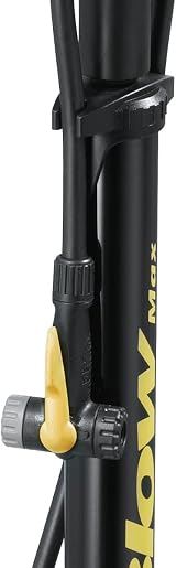 Topeak JoeBlow Max II Floor Pump Black, 120psi Gauge, TwinHead view 4