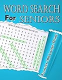 word search for seniors: Funster 108 Large-Print Puzzles to Complete Brain Workouts for Adults by 