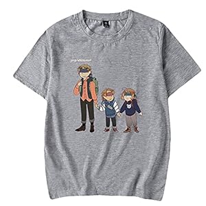 LIZCX Axis Powers Anime Fashion Casual ronde hals korte mouw heren en dames T-shirt (XXS-4XL)