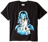 Star Wars Boys' Darth Vader T-Shirt, Vader Black, Medium