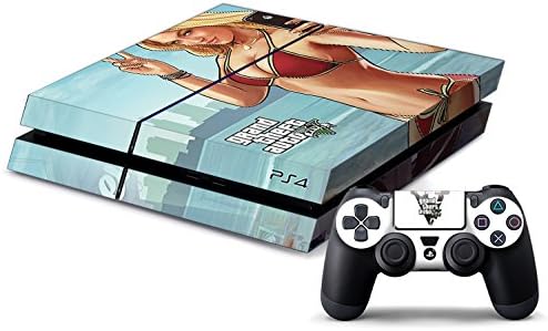 Amazon Ps4に適用 Skin プレイステーション4に対応スキンシール 046 Gta5 ゲーム