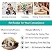 Sailnovo Automatic Cat Feeder Pet Dog Feeder Food Dispenser with Timer Programmable Voice Recorder and Portion Control, 4L Auto Pet Feeder for Cats Dogsthumb 3