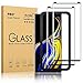 iAnder [2-Pack] Galaxy Note 9 Screen Protector - 3D Curved [Tempered Glass] Screen Protector with [Frame Easy Installation Tray] for Galaxy Note 9 [Case Friendly]