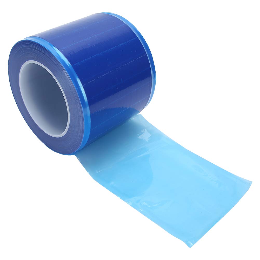 Barrier Film Disposable Tattoo Protective Film Barrier Tape Waterproof Tattoo Barrier Film Roll Protective Film Tattoo Accessories 1200 sheets/roll(Blue Transparent)