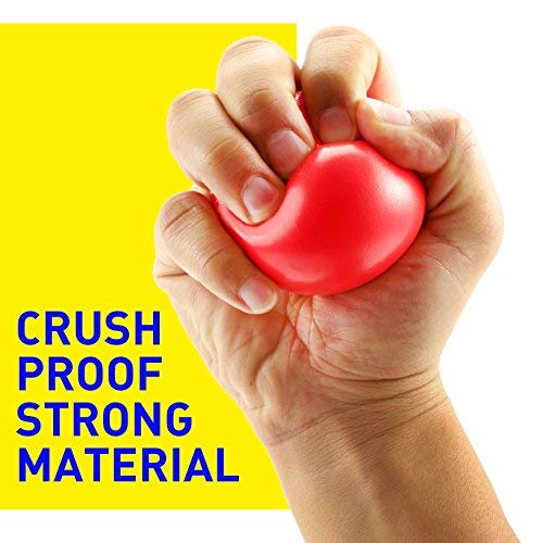 Plastic Air Filled Balls for Pits 100 Pack | Crush Proof, Durable, BPA & Phthalates Free, Colorful | for Indoors & Outdoors, Play Tents, Kiddie Pools, Playpen, Jumping Castles, Bounce Houses - Thumbnail 3