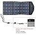 ACOPOWER 12V 120W Portable Solar Panel Kit; Foldable Solar Suitcase for RV, Boat Compatible Multiple Kinds of Power Station with Quick Charge 3.0, 12AWG Cable with Solar Male/Female Quick Connectors