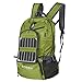 ECEEN Foldable Backpack + Solar Phone Charger for IOS Android Phone, Camping Outdoor Travel Biking School Air Travelling Carry on Backpacking , Ultralight and Handy - 15 Oz Only