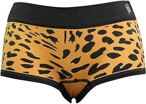 Wild Habitat Women's Leopard Pattern Boy Shorts