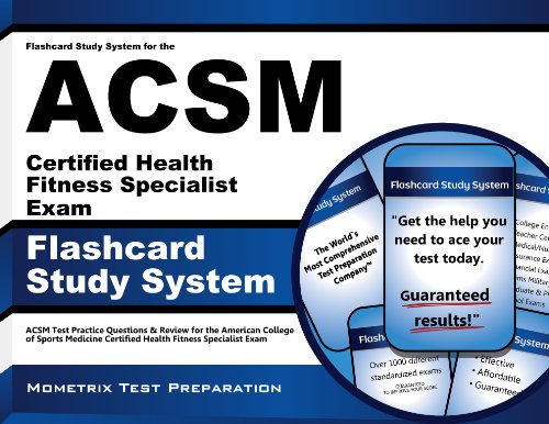 Download Flashcard Study System For The Acsm Certified