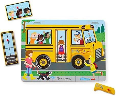 melissa & doug wheels on the bus puzzle