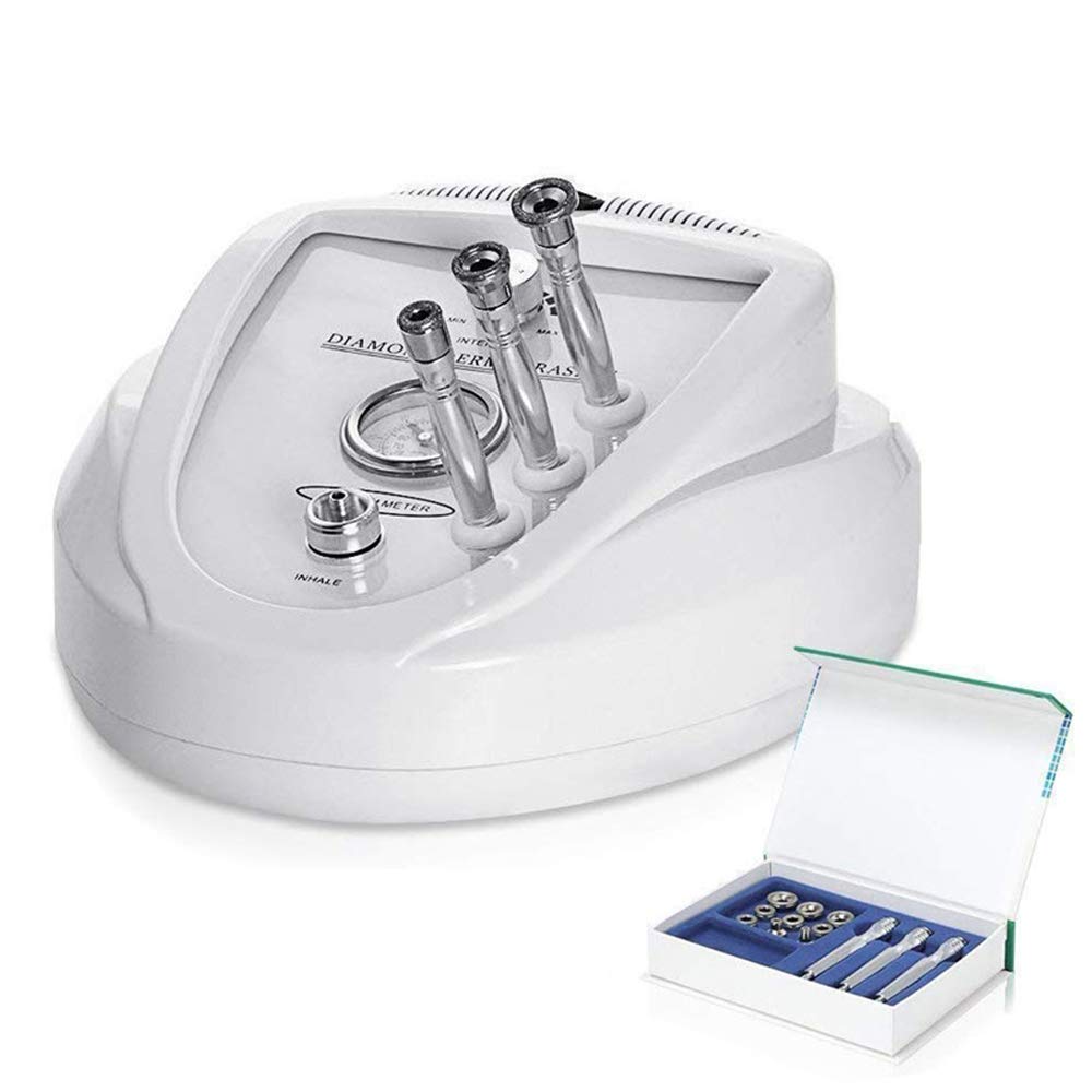 Professional Diamond Microdermabrasion Machine, Beauty Star 65-68cmhg Suction Power Professional Dermabrasion Facial Machine