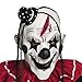 YU FENG Full face Scary Clown Mask Halloween Costume Cosplay Decorative Party Props Latex Horror Head Masks